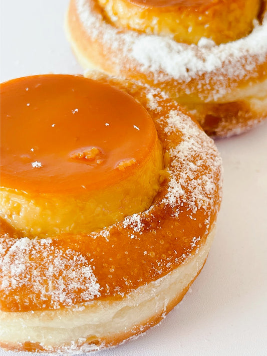 Leche Flan Donuts Friday and Saturday only