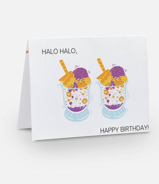 Halo, Halo Birthday Card