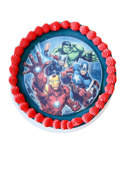 Avengers Cake Regular Size