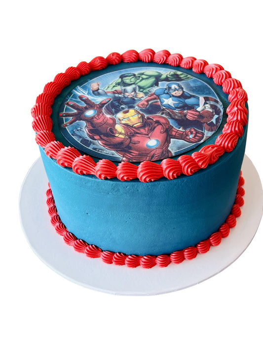 Avengers Cake Regular Size